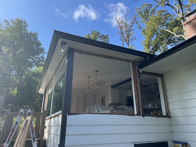 Old Window Removed
